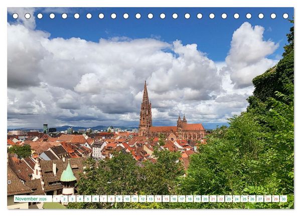 Produktbild: Freiburg - geht immer (Tischkalender 2026 DIN A5 quer), CALVENDO Monatskalender