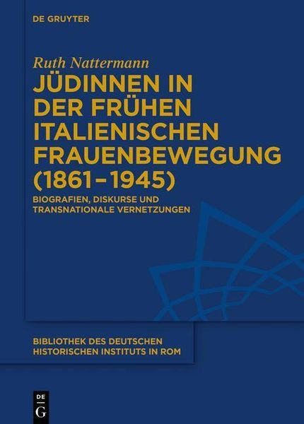 Produktbild: J&uuml;dinnen in der fr&uuml;hen italienischen Frauenbewegung (1861-1945)