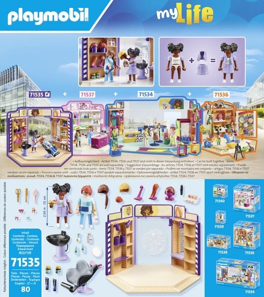 Produktbild: PLAYMOBIL 71535 Friseursalon