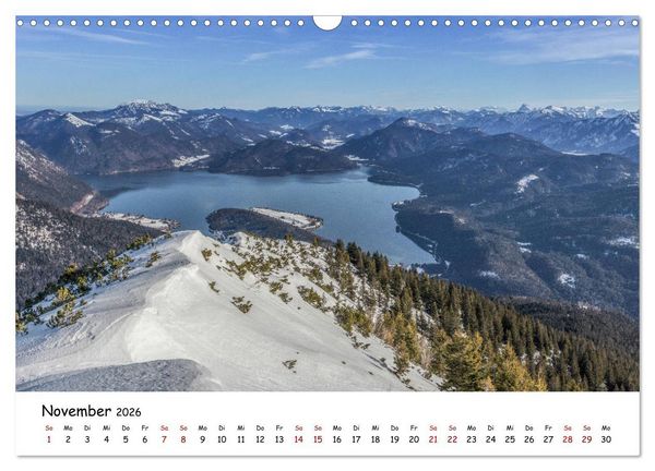 Produktbild: Bergpixels Wanderlust (Wandkalender 2026 DIN A3 quer), CALVENDO Monatskalender