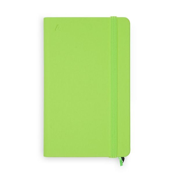 Produktbild: Notizbuch A6 Hardcover Kiwi Green Punktiert, 192 Seiten