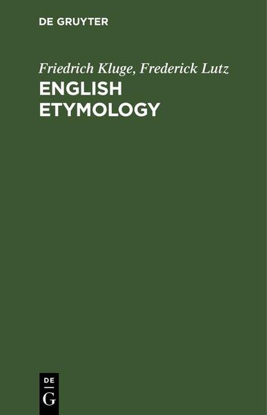 Produktbild: English Etymology