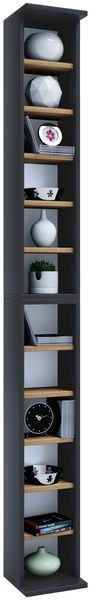 Produktbild: Holz CD DVD Stand Aufbewahrung Deko Regal Bigol