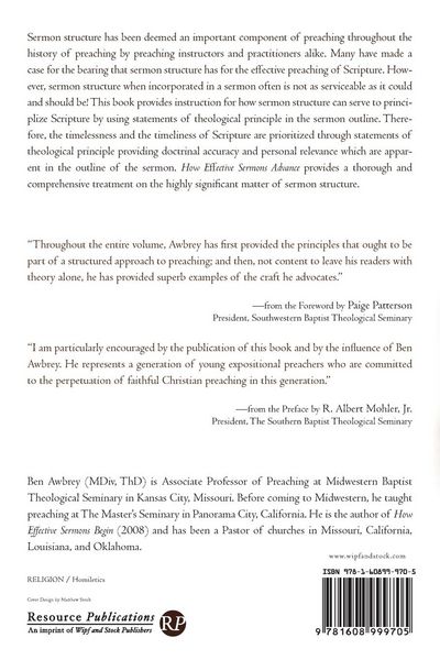 Produktbild: How Effective Sermons Advance