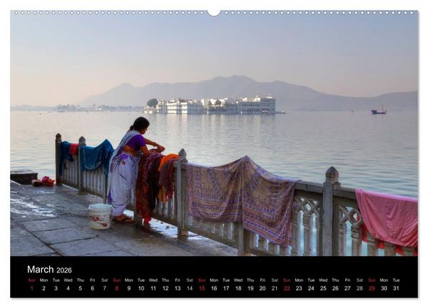 Produktbild: India - Magical Cities and Landscapes (High Quality Premium Wall Calendar 2026 DIN A2 landscape),CALVENDO 12 Month Wall Calendar