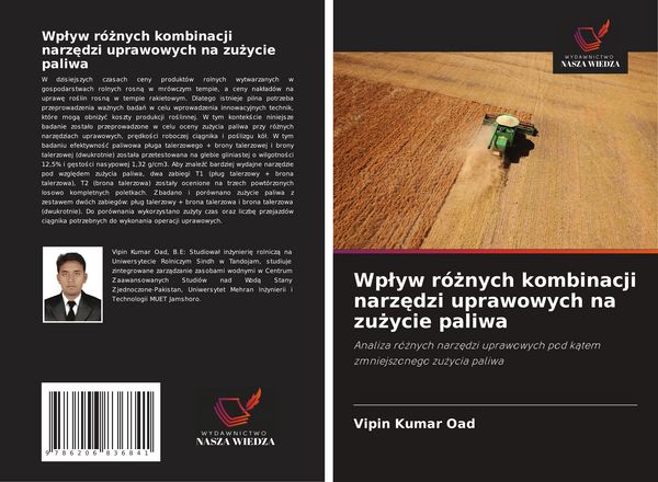 Produktbild: Wp&iquest;yw r&oacute;&iquest;nych kombinacji narz&iquest;dzi uprawowych na zu&iquest;ycie paliwa