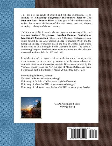 Produktbild: Advancing Geographic Information Science