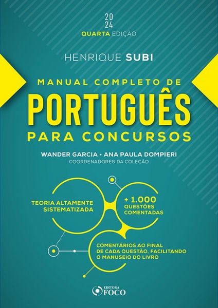 Produktbild: Manual completo de portugu&ecirc;s para concursos