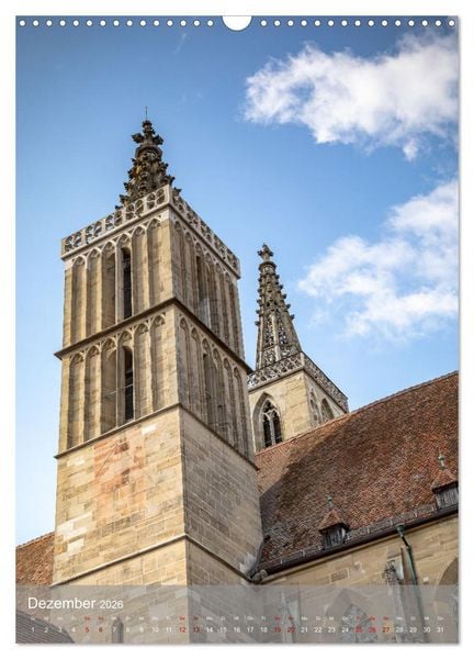 Produktbild: Rothenburg und Umgebung (Wandkalender 2026 DIN A3 hoch), CALVENDO Monatskalender