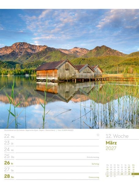 Produktbild: Faszination Alpenwelt Wochenplaner Kalender 2027