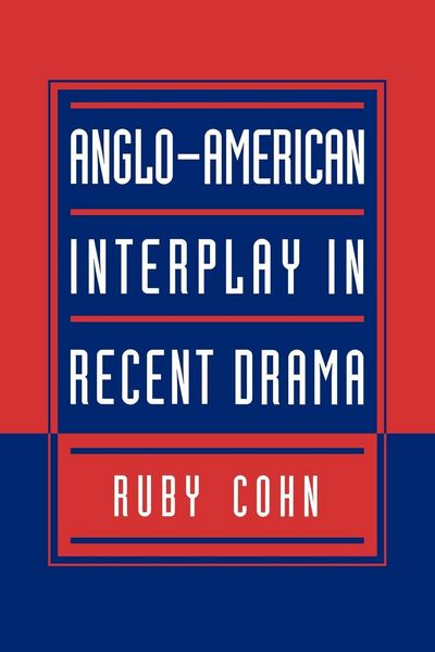 Produktbild: Anglo-American Interplay in Recent Drama