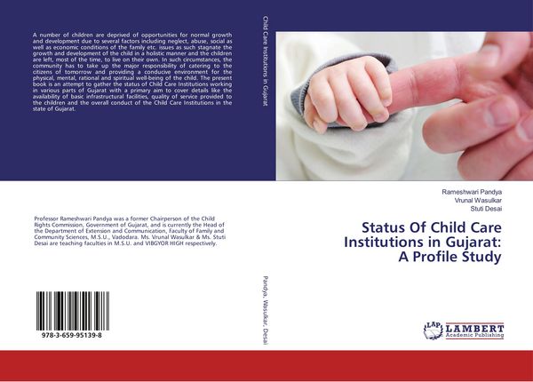 Produktbild: Status Of Child Care Institutions in Gujarat: A Profile Study