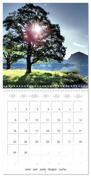 Produktbild: LAKE DISTRICT CUMBRIA Dramatic Art Photos (Wall Calendar 2026 12 &times; 12 Inch) CALVENDO 12 Month Wall Calendar