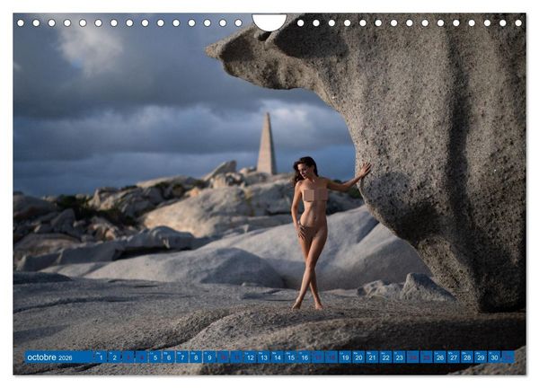 Produktbild: Sardaigne - Les paysages et le nu (Calendrier mural 2026 DIN A4 vertical), CALVENDO calendrier mensuel
