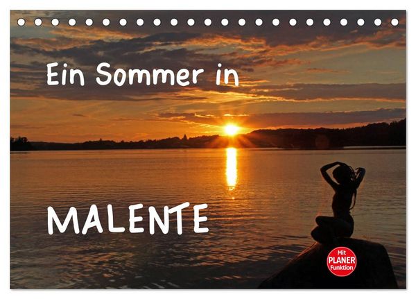 Produktbild: Ein Sommer in Malente (Tischkalender 2026 DIN A5 quer), CALVENDO Monatskalender