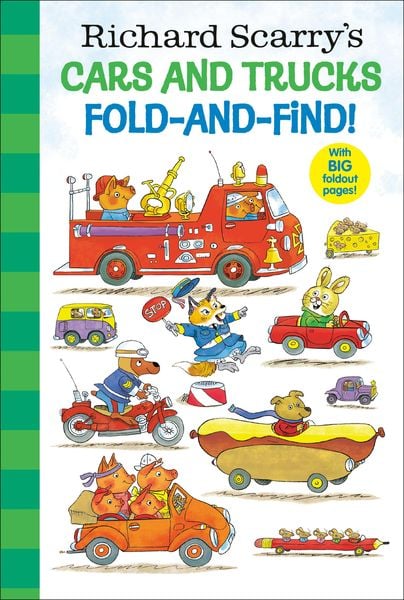 Produktbild: Richard Scarry's Cars and Trucks Fold-and-Find!