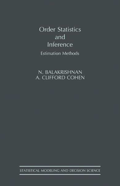 Produktbild: Order Statistics & Inference