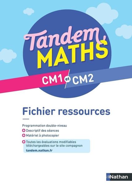 Produktbild: Tandem, maths CM1 et CM2 : fichier ressources