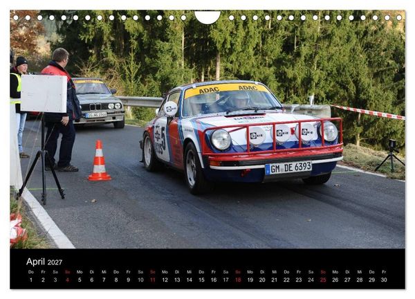 Produktbild: Bergrennen und Rallye im Porsche (Wandkalender 2027 DIN A4 quer), CALVENDO Monatskalender