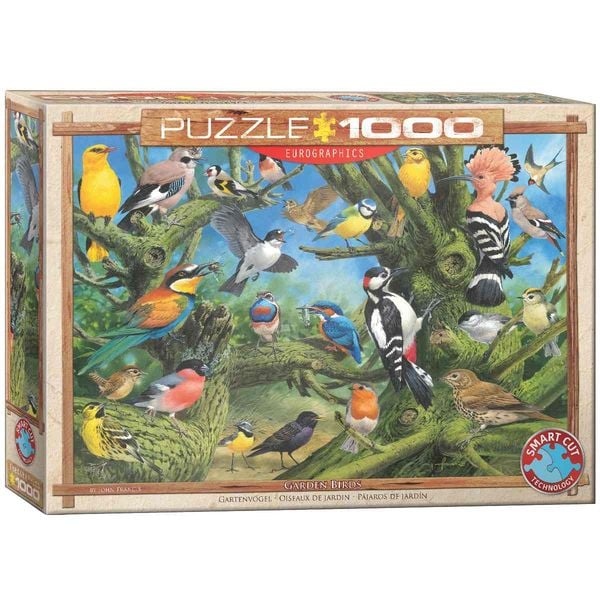 Eurographics 6000-0967 - Gartenvögel von Joahn Francis, Puzzle, 1.000 Teile