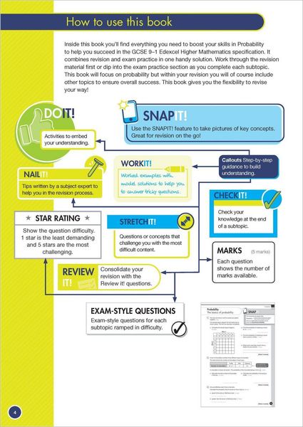 Produktbild: Probability Skills for Edexcel GCSE 9-1 Maths Higher Revision Guide