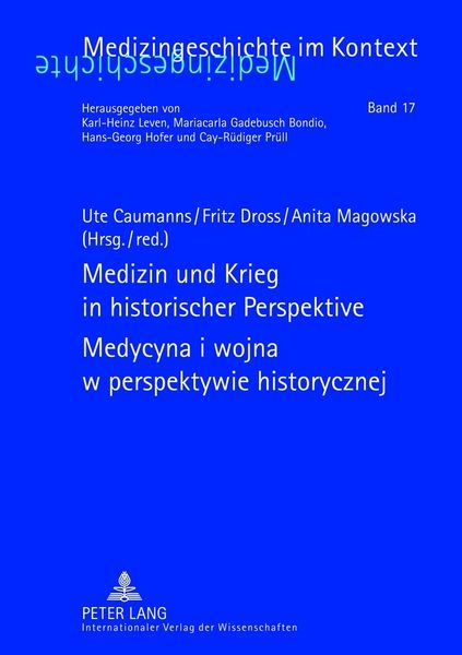 Produktbild: Medizin und Krieg in historischer Perspektive- Medycyna i wojna w perspektywie historycznej