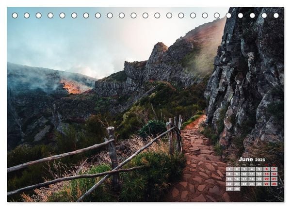 Produktbild: Madeira Island - Portugal (Desk Calendar 2026 DIN A5 landscape), CALVENDO 12 Month DeskCalendar