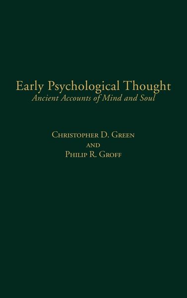 Produktbild: Early Psychological Thought