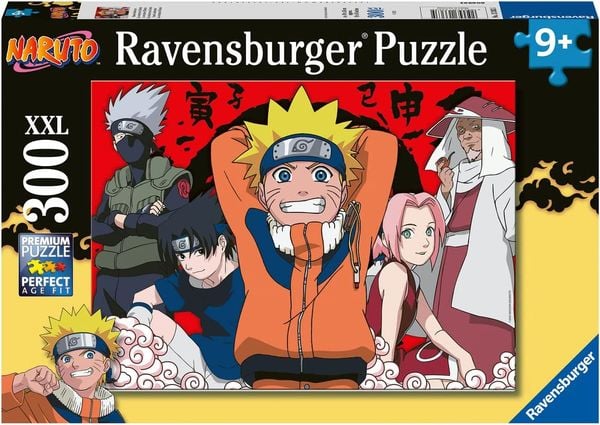 Kinderpuzzle 300 XXL Teile - Narutos Abenteuer