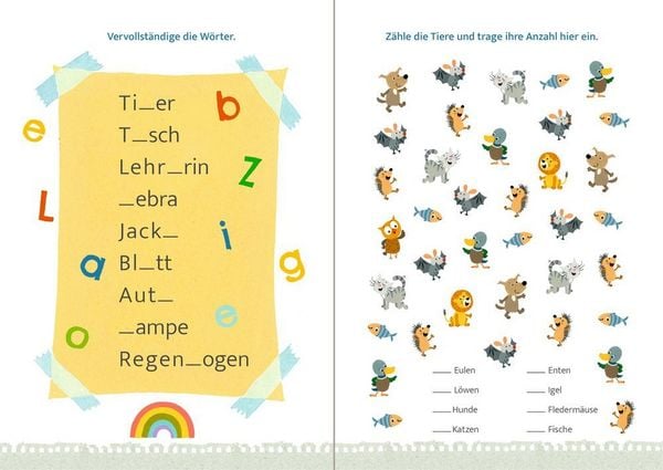 Produktbild: Meine superschlaue kunterbunte Schulstart-Box