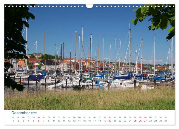 Produktbild: Flensburg 2026. Impressionen rund um den Hafen (Wandkalender 2026 DIN A3 quer), CALVENDO Monatskalender