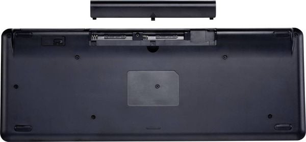 Produktbild: Renkforce MT-1006 Funk Tastatur, Touchpad Deutsch, QWERTZ Schwarz Integriertes Touchpad, Maustasten, Multimediatasten