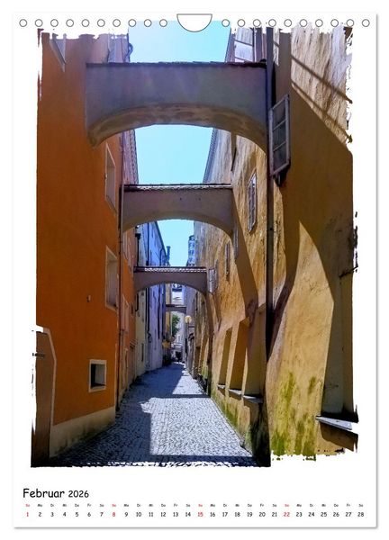 Produktbild: Ein Spaziergang durch Passau (Wandkalender 2026 DIN A4 hoch), CALVENDO Monatskalender