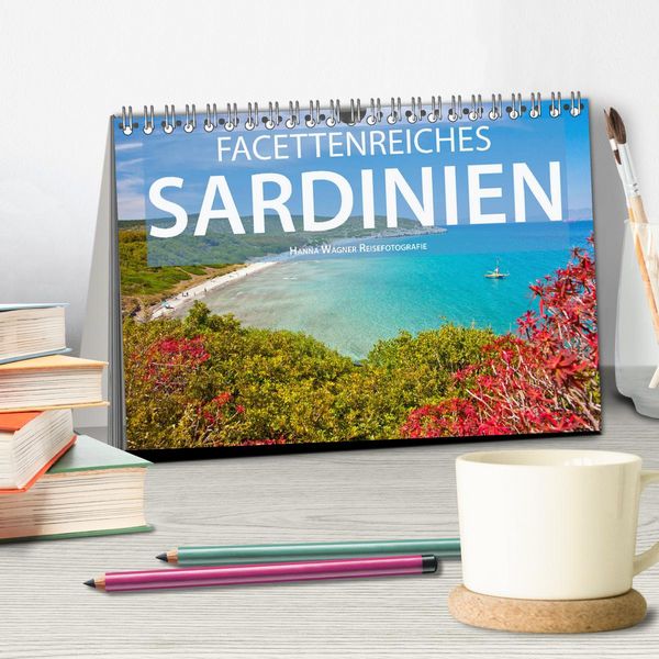 Produktbild: Facettenreiches Sardinien (Tischkalender 2026 DIN A5 quer), CALVENDO Monatskalender