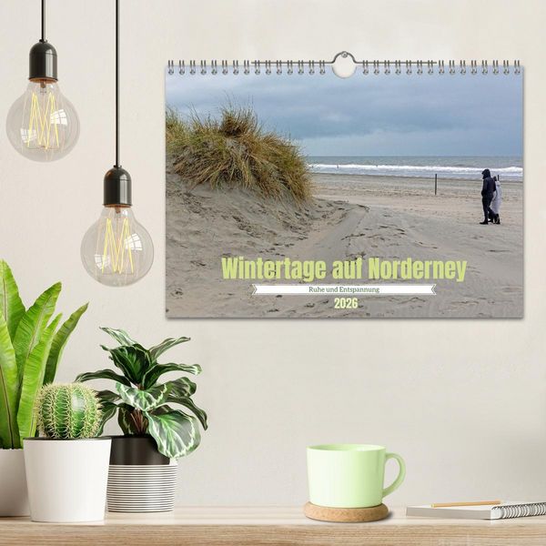 Produktbild: Wintertage auf Norderney (Wandkalender 2026 DIN A4 quer), CALVENDO Monatskalender