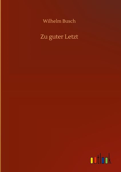Produktbild: Zu guter Letzt
