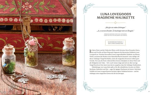 Produktbild: Aus den Filmen zu Harry Potter: Magische Kr&auml;uterkunde - Zauberhafte DIY-Projekte, Terrarien und viele weitere gr&uuml;ne Inspirationen