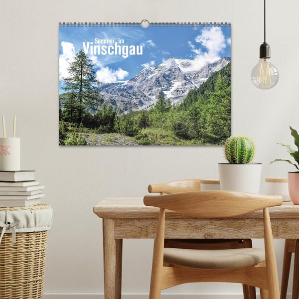 Produktbild: Sommer im Vinschgau (Wandkalender 2026 DIN A3 quer), CALVENDO Monatskalender