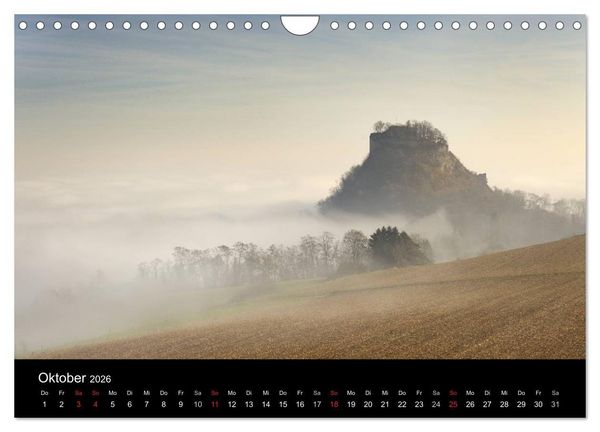 Produktbild: Vulkanlandschaft Hegau 2026 (Wandkalender 2026 DIN A4 quer), CALVENDO Monatskalender