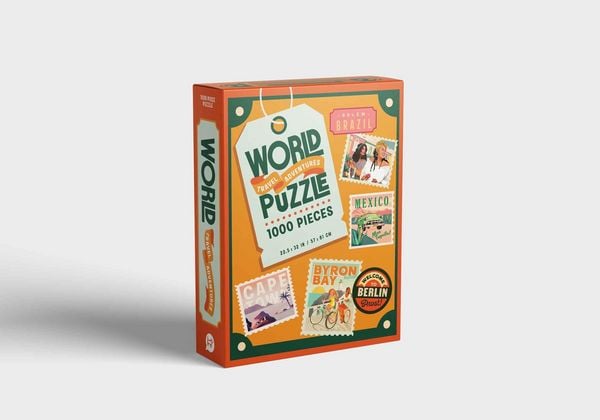 World Travel Adventures: 1000-Piece Puzzle