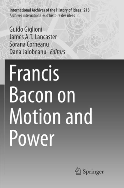 Produktbild: Francis Bacon on Motion and Power