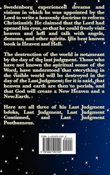 Produktbild: The Teachings of Emanuel Swedenborg - Last Judgment, Last Judgment Continued, and Last Judgment Posthumous