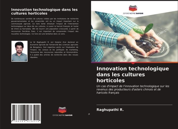 Produktbild: Innovation technologique dans les cultures horticoles