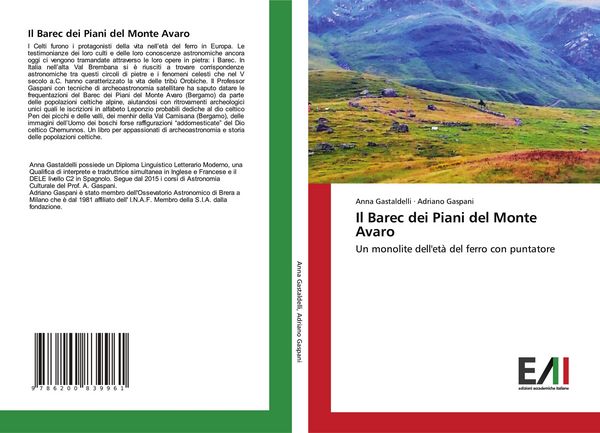 Produktbild: Il Barec dei Piani del Monte Avaro