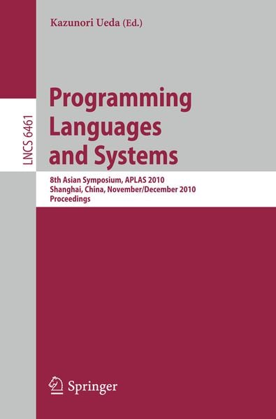 Produktbild: Programming Languages and Systems