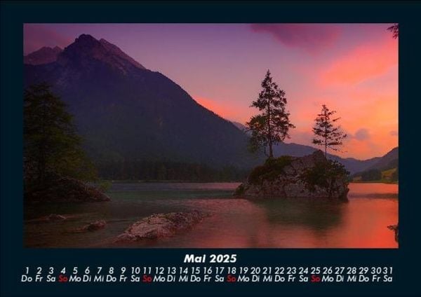 Produktbild: Berge 2025 Fotokalender DIN A5