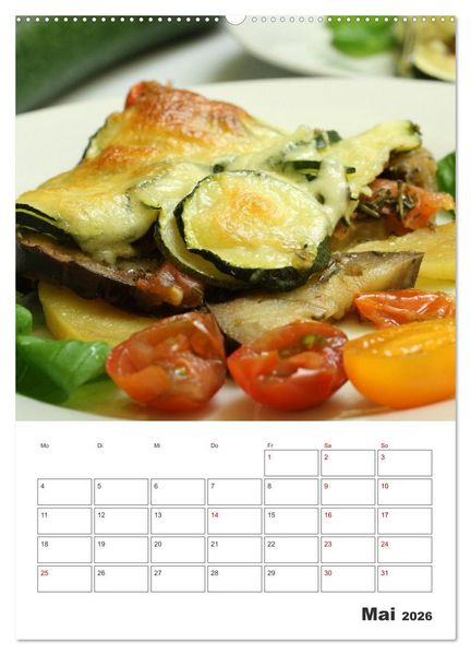 Produktbild: Leckeres mit Tomate (Wandkalender 2026 DIN A2 hoch), CALVENDO Monatskalender