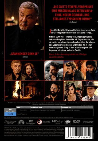 Produktbild: Tulsa King - Staffel 3 [3 DVDs]