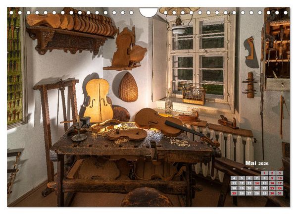 Produktbild: Markneukirchen - Musik & Landschaft einer Region (Wandkalender 2026 DIN A4 quer), CALVENDO Monatskalender