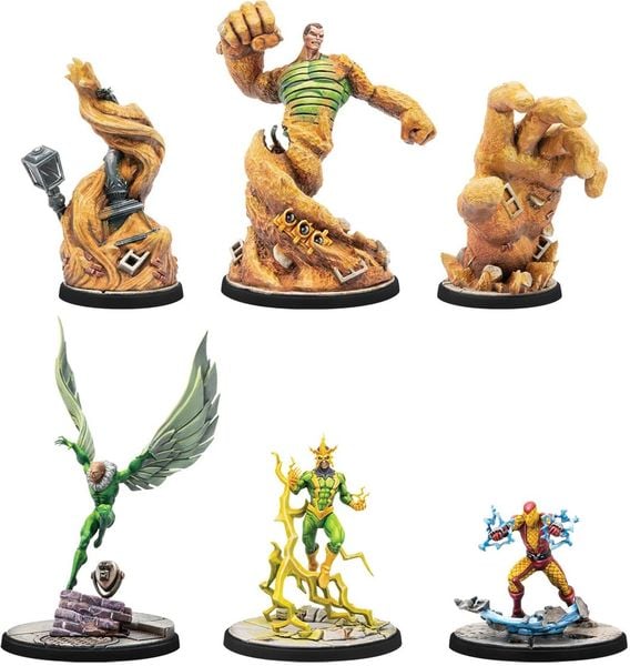 Produktbild: Marvel: Crisis Protocol Electro, Sandman, Shocker & Vulture
